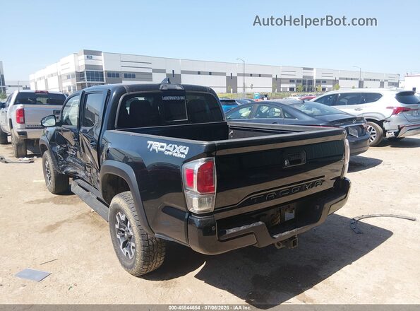 3TMCZ5AN5NM465887 2022 TOYOTA TACOMA Black Rear left