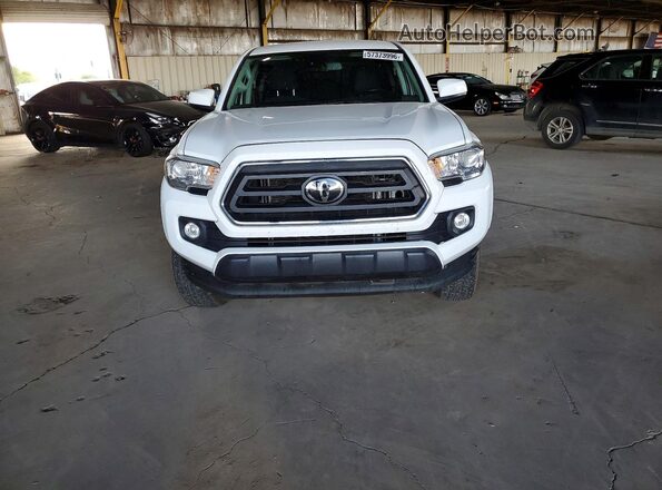 3TMCZ5AN5NM498050 2022 TOYOTA TACOMA White წინა ხედი