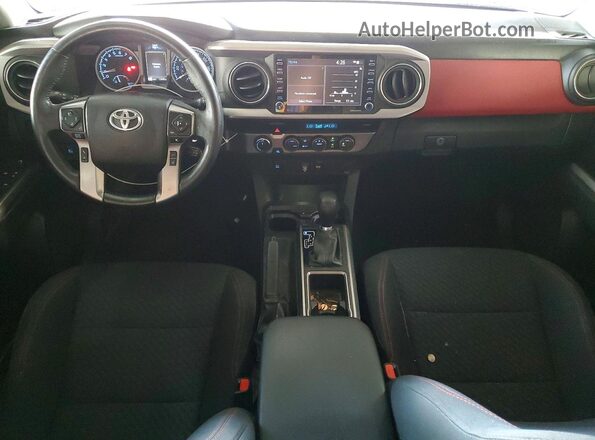 3TMCZ5AN5NM498050 2022 TOYOTA TACOMA White წინა პანელის ხედი