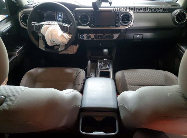 3TMCZ5AN5PM540199 2023 TOYOTA TACOMA Black Dashboard view