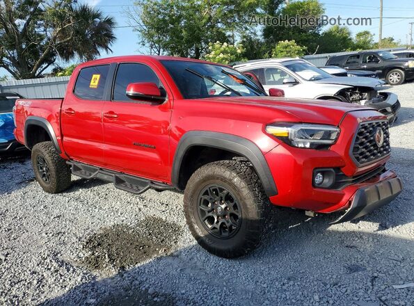 3TMCZ5AN5PM575146 2023 TOYOTA TACOMA Red Przód prawy