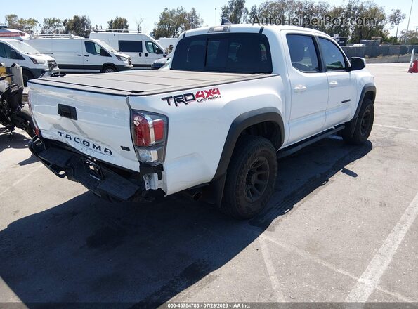 3TMCZ5AN5PM593744 2023 TOYOTA TACOMA Белый Задняя правая четверть