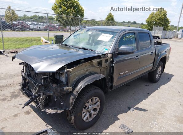 3TMCZ5AN6HM080732 2017 TOYOTA TACOMA Gray Передня ліва чверть