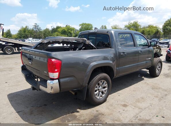 3TMCZ5AN6HM080732 2017 TOYOTA TACOMA Gray Задня права чверть