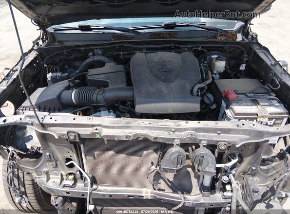 3TMCZ5AN6HM080732 2017 TOYOTA TACOMA Gray Вид ззаду