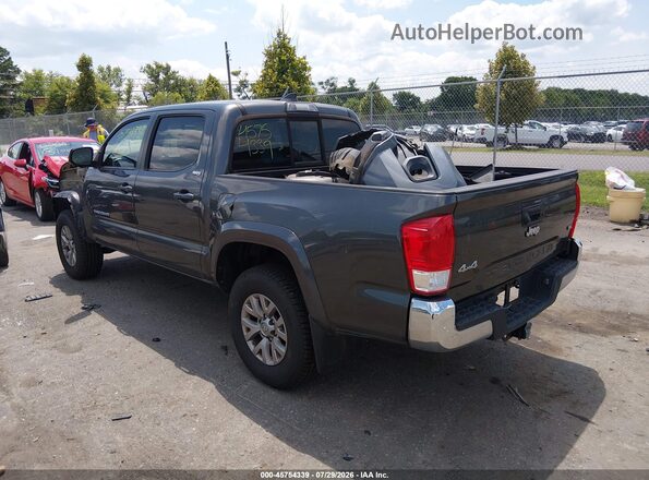 3TMCZ5AN6HM080732 2017 TOYOTA TACOMA Gray Задня ліва чверть