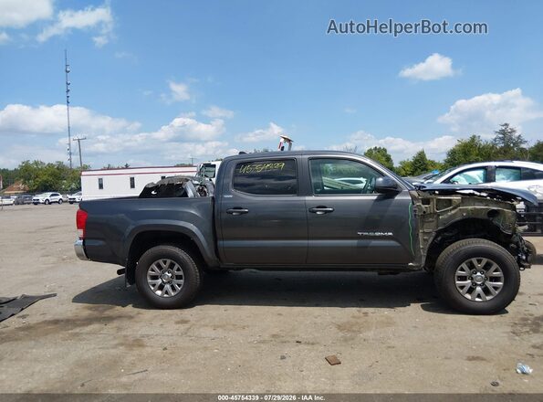 3TMCZ5AN6HM080732 2017 TOYOTA TACOMA Gray Вид задньої частини салону