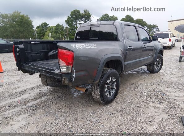 3TMCZ5AN6HM119366 2017 TOYOTA TACOMA Gray Trasero derecho