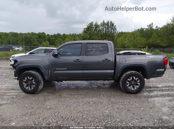3TMCZ5AN6HM119366 2017 TOYOTA TACOMA Gray 