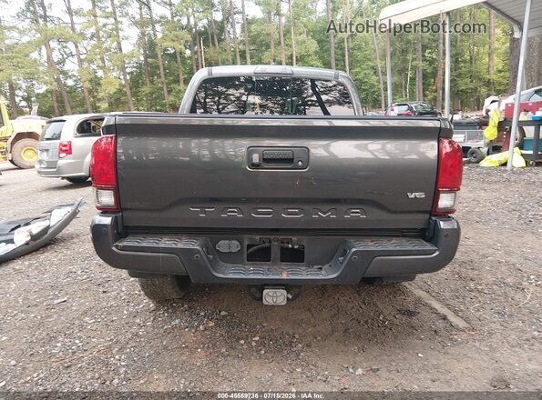 3TMCZ5AN6KM240843 2019 TOYOTA TACOMA Gray 