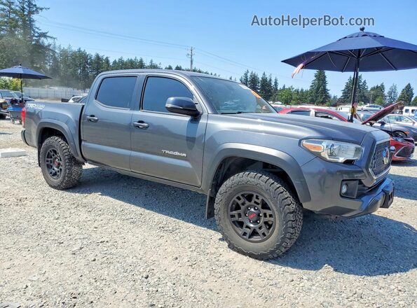 3TMCZ5AN6KM279822 2019 TOYOTA TACOMA Gray წინა მარჯვენა