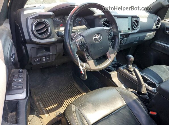 3TMCZ5AN6KM279822 2019 TOYOTA TACOMA Gray წინა პანელის ხედი