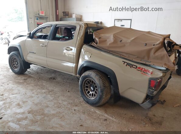3TMCZ5AN6LM345187 2020 TOYOTA TACOMA Brown Հետևի ձախ