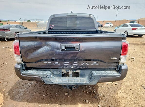 3TMCZ5AN6MM404451 2021 TOYOTA TACOMA Gray Widok z tyłu