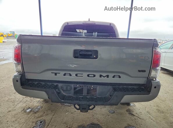 3TMCZ5AN6MM408192 2021 TOYOTA TACOMA Gray უკანა ხედი