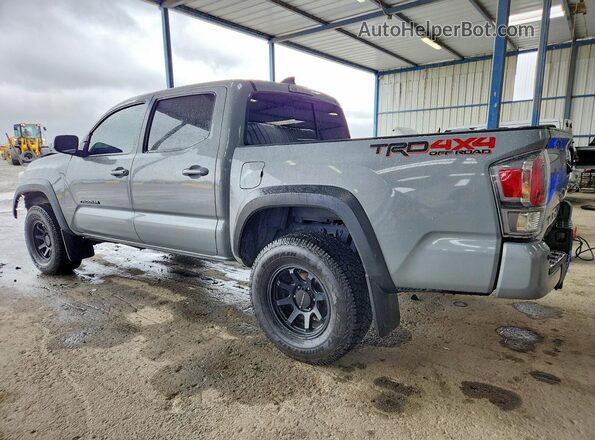 3TMCZ5AN6MM408192 2021 TOYOTA TACOMA Gray უკანა მარცხენა