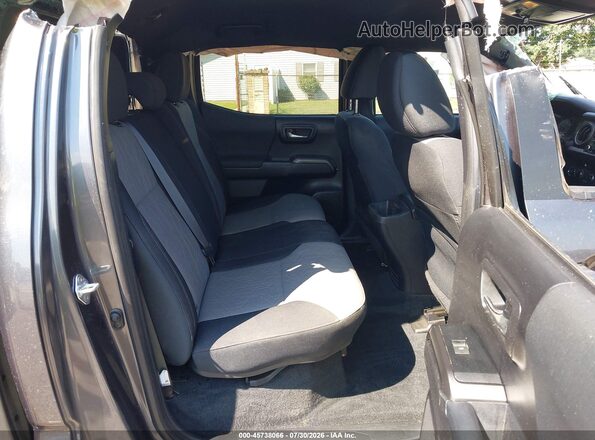 3TMCZ5AN6MM409522 2021 TOYOTA TACOMA Gray VIN კოდის სტიკერის ხედი