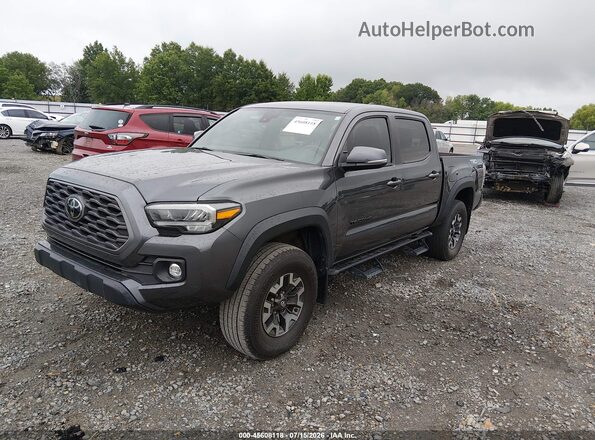 3TMCZ5AN6MM439135 2021 TOYOTA TACOMA Серый Передняя левая четверть