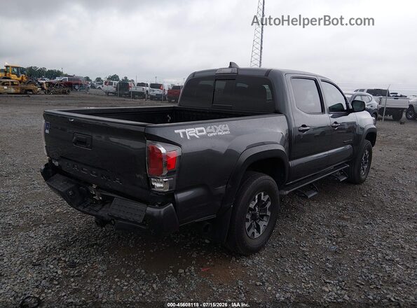 3TMCZ5AN6MM439135 2021 TOYOTA TACOMA Серый Задняя правая четверть
