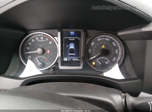 3TMCZ5AN6MM439135 2021 TOYOTA TACOMA Серый Вид задних сидений