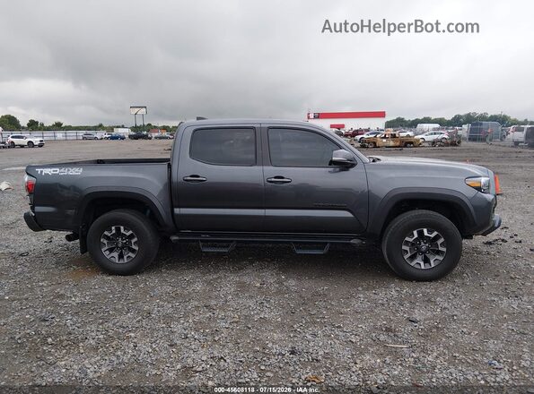 3TMCZ5AN6MM439135 2021 TOYOTA TACOMA Серый Вид задней части салона