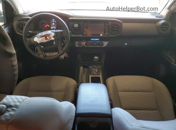 3TMCZ5AN6MM452614 2021 TOYOTA TACOMA White წინა პანელის ხედი