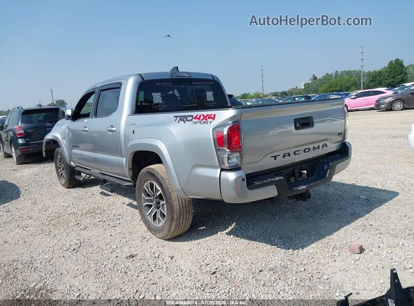 3TMCZ5AN6NM457989 2022 TOYOTA TACOMA Silver Rear left