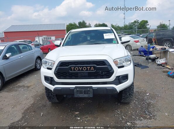 3TMCZ5AN6PM533326 2023 TOYOTA TACOMA White Widok zestawu wskaźników