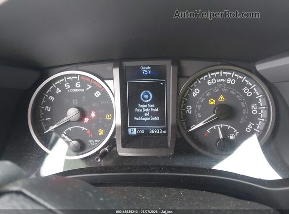 3TMCZ5AN6PM628615 2023 TOYOTA TACOMA Green Հետևի նստատեղերի տեսք