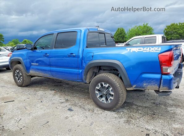 3TMCZ5AN7GM028136 2016 TOYOTA TACOMA Синий Задняя левая четверть