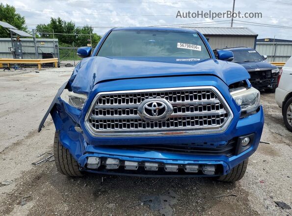 3TMCZ5AN7GM028136 2016 TOYOTA TACOMA Синий Вид спереди