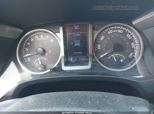 3TMCZ5AN7HM084577 2017 TOYOTA TACOMA Gray უკანა სავარძლების ხედი
