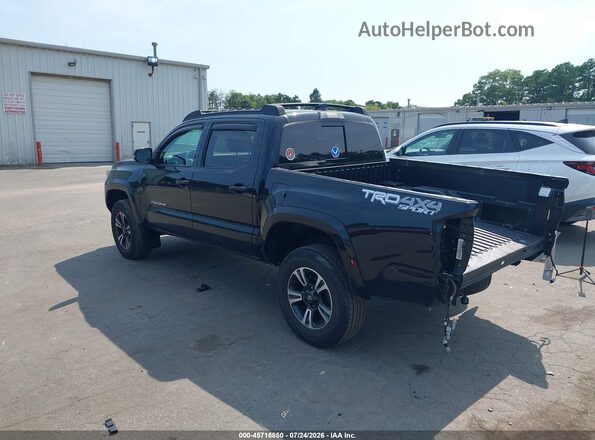 3TMCZ5AN7JM172793 2018 TOYOTA TACOMA Black Rear left