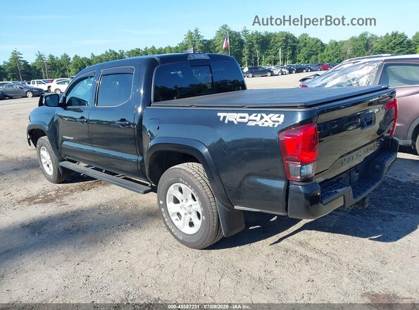 3TMCZ5AN7JM174690 2018 TOYOTA TACOMA Black Հետևի ձախ