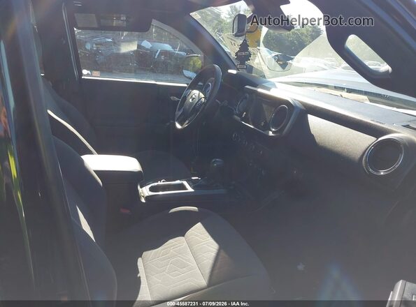 3TMCZ5AN7JM174690 2018 TOYOTA TACOMA Black Սալոնի դիմացի տեսք