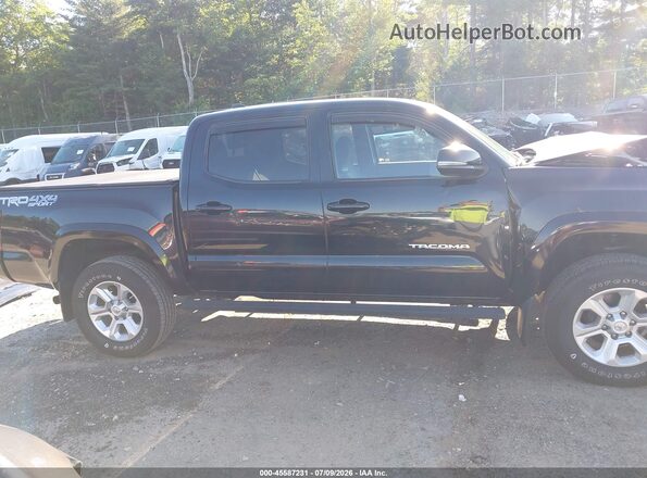 3TMCZ5AN7JM174690 2018 TOYOTA TACOMA Black Սալոնի 360 աստիճան տեսք