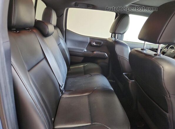 3TMCZ5AN7KM231763 2019 TOYOTA TACOMA Blue Vista de los asientos traseros