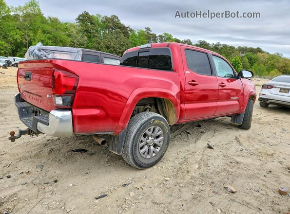 3TMCZ5AN7KM241211 2019 TOYOTA TACOMA Red უკანა მარჯვენა