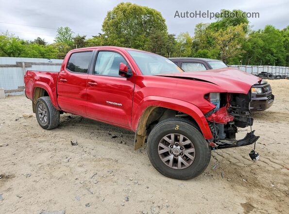 3TMCZ5AN7KM241211 2019 TOYOTA TACOMA Red წინა მარჯვენა