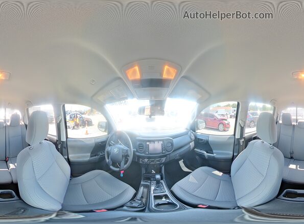 3TMCZ5AN7LM320122 2020 TOYOTA TACOMA Black Widok wnętrza 360 stopni