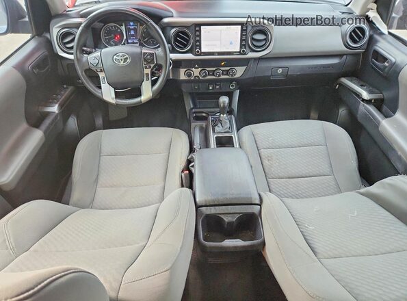 3TMCZ5AN7LM330164 2020 TOYOTA TACOMA Gray Widok deski rozdzielczej