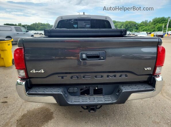 3TMCZ5AN7LM330164 2020 TOYOTA TACOMA Gray Widok z tyłu