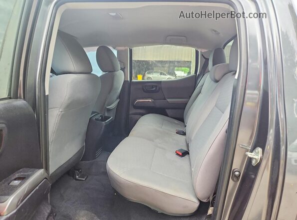 3TMCZ5AN7LM330164 2020 TOYOTA TACOMA Gray Widok tylnych siedzeń
