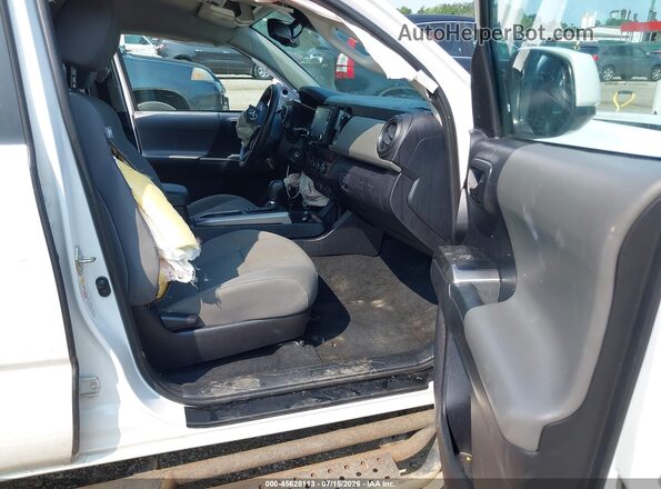 3TMCZ5AN7LM345201 2020 TOYOTA TACOMA White წინა სალონის ხედი