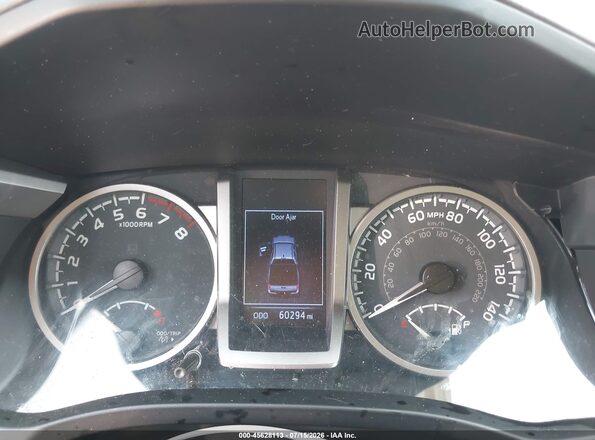 3TMCZ5AN7LM345201 2020 TOYOTA TACOMA White უკანა სავარძლების ხედი