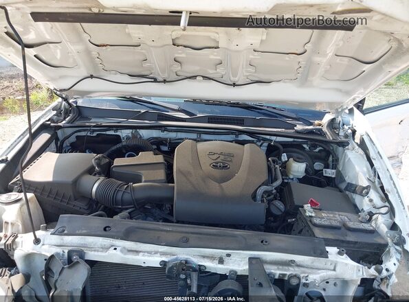 3TMCZ5AN7LM345201 2020 TOYOTA TACOMA White უკანა ხედი