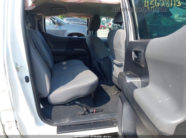 3TMCZ5AN7LM345201 2020 TOYOTA TACOMA White VIN კოდის სტიკერის ხედი