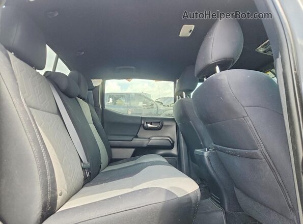 3TMCZ5AN7LM346185 2020 TOYOTA TACOMA Gray Rear seats view