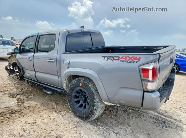 3TMCZ5AN7LM346185 2020 TOYOTA TACOMA Gray Rear left