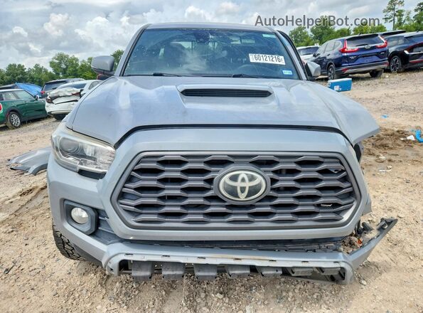 3TMCZ5AN7LM346185 2020 TOYOTA TACOMA Gray Front view